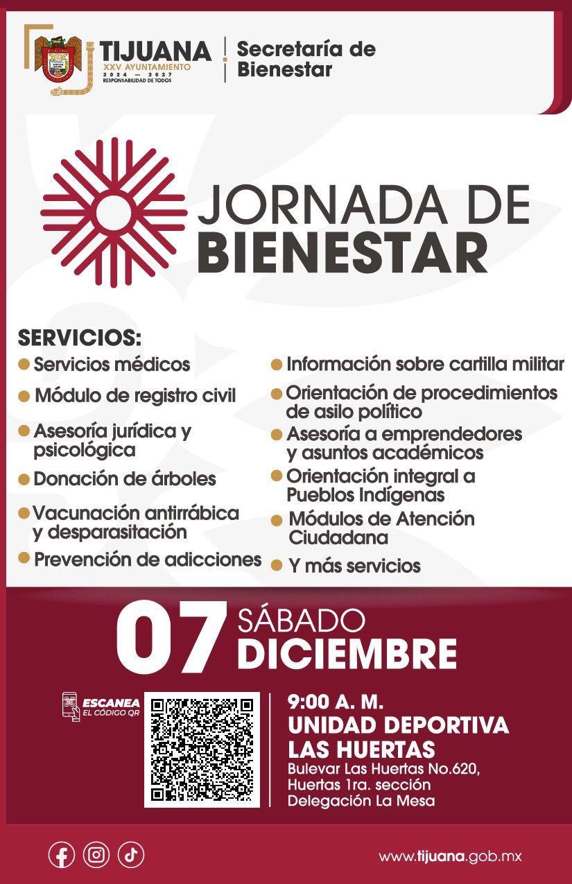 Jornada de Bienestar este sábado en Las Huertas: Servicios gratuitos para la comunidad