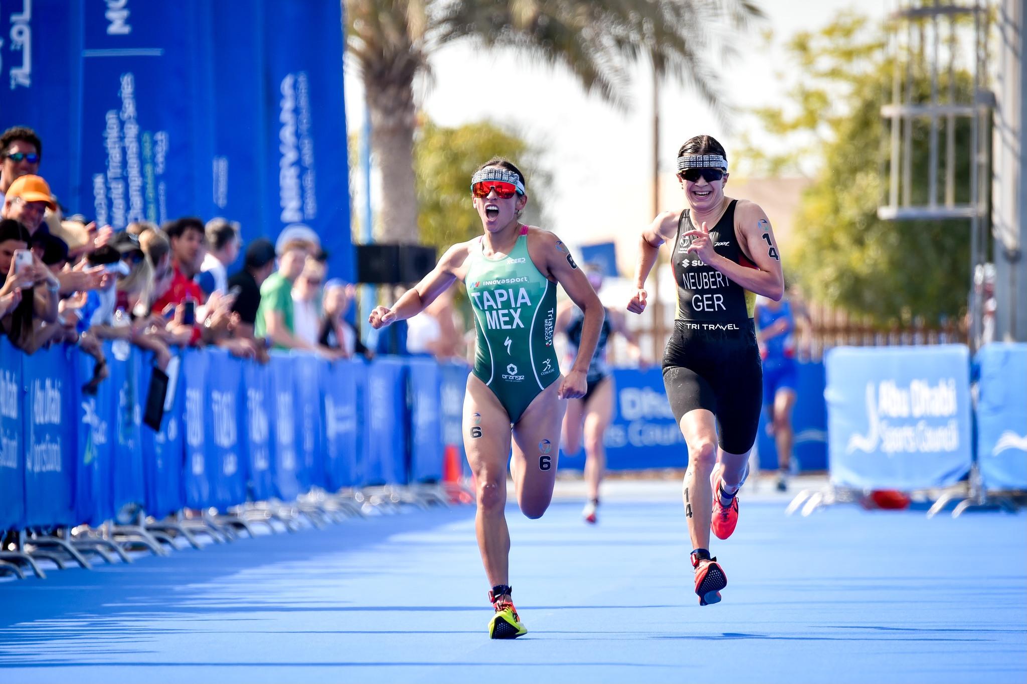 Rosa María Tapia, quinto lugar en el Mundial de Triatlón