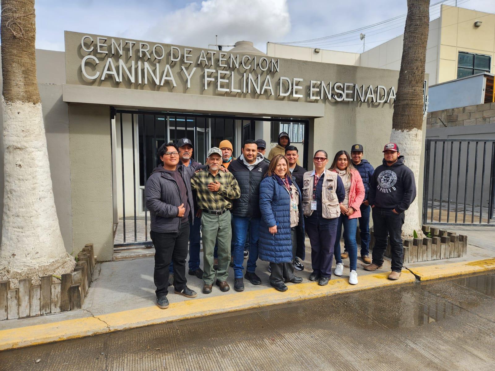 Capacitan a Personal del Centro de Atención Canina y Felina de Ensenada en Manejo de Red de Frío para Vacuna Antirrábica